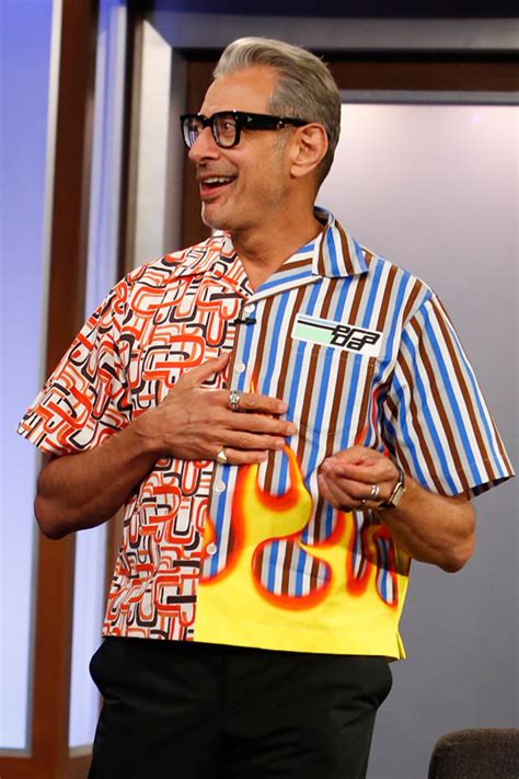 prada bowling shirt jeff goldblum